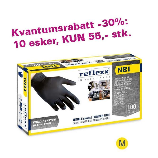 Hovedbilde Nitrilhansker 