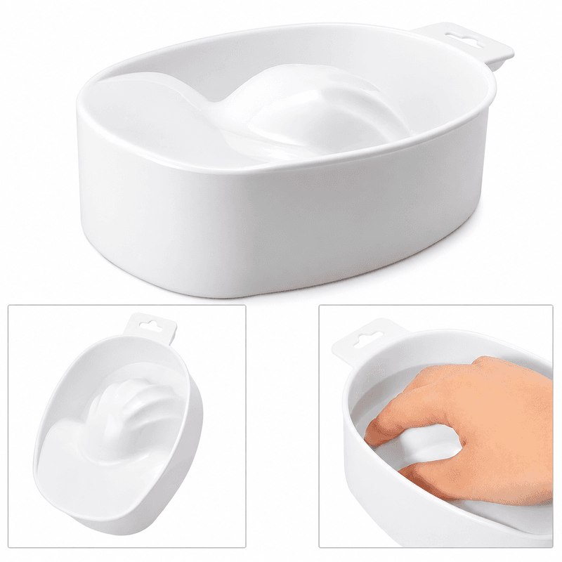 Manikyrskål - Essensielt Verktøy for Neglepleie og Soak-Off Gel