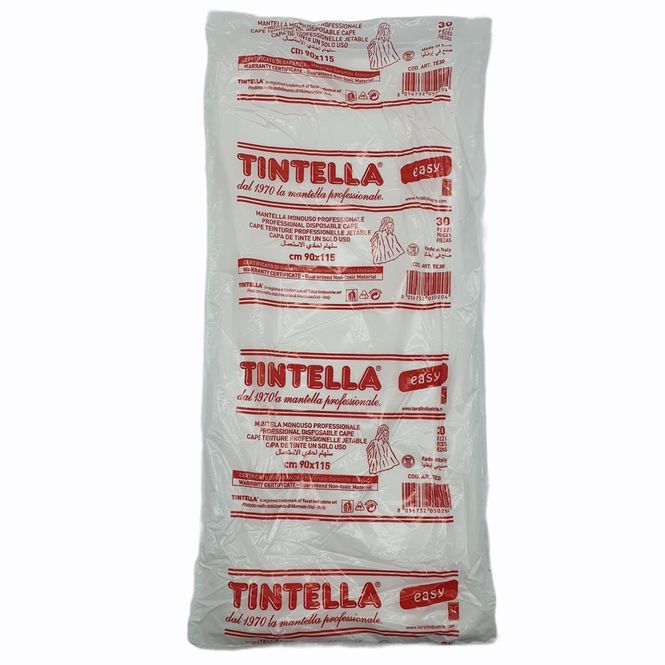 Hovedbilde Beskyttelseskappe engangs 90×115 cm, 30 stk – Terzi Italia