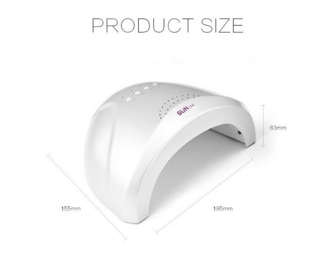 Hovedbilde SunONE UV LED-lampe 48W neglelampe  - UV-Gel, Gellack og LED