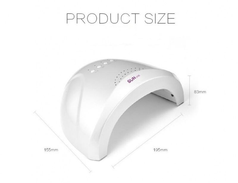 SunONE UV LED-lampe 48W neglelampe  - UV-Gel, Gellack og LED