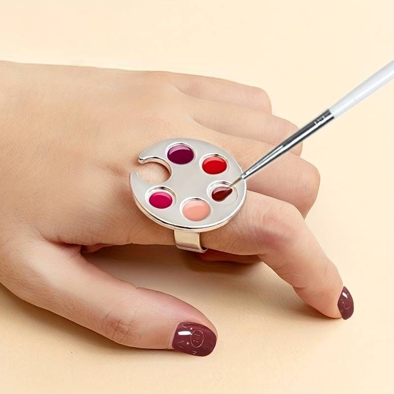 Fingerringpalett for Negledesign - Praktisk og Innovativ ring