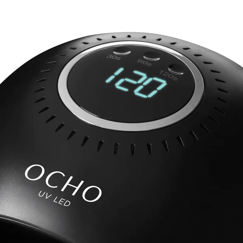 OCHO NAILS 8 UV/LED-lampe svart 84W