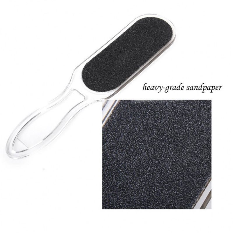 ​​​Cosmo Nappa Klar Frostet Fotfil – 25cm inkl. ekstra slipepapir