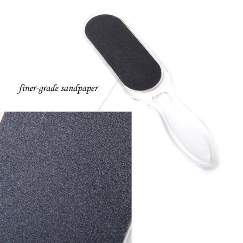 ​​​Cosmo Nappa Klar Frostet Fotfil – 25cm inkl. ekstra slipepapir