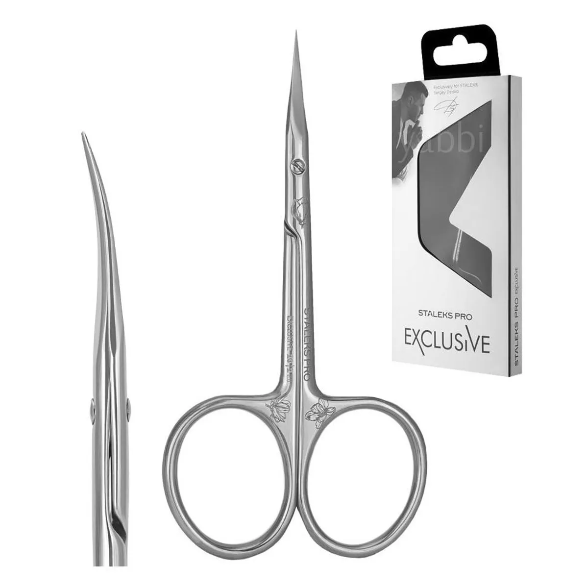 Neglebåndsaks EXCLUSIVE 20  Type 2 (Professional cuticle scissors SX-20/2M - Magnolia)