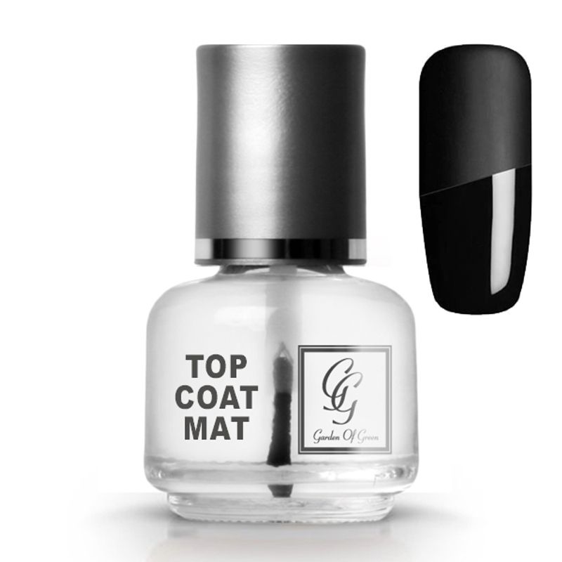 Top Coat Matt - Garden Of Greeen (15ml)