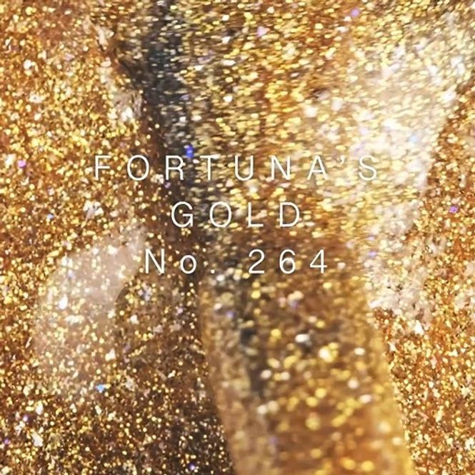 Hovedbilde Gel Nail Polish 264 – Fortuna’s Gold (10 ml)