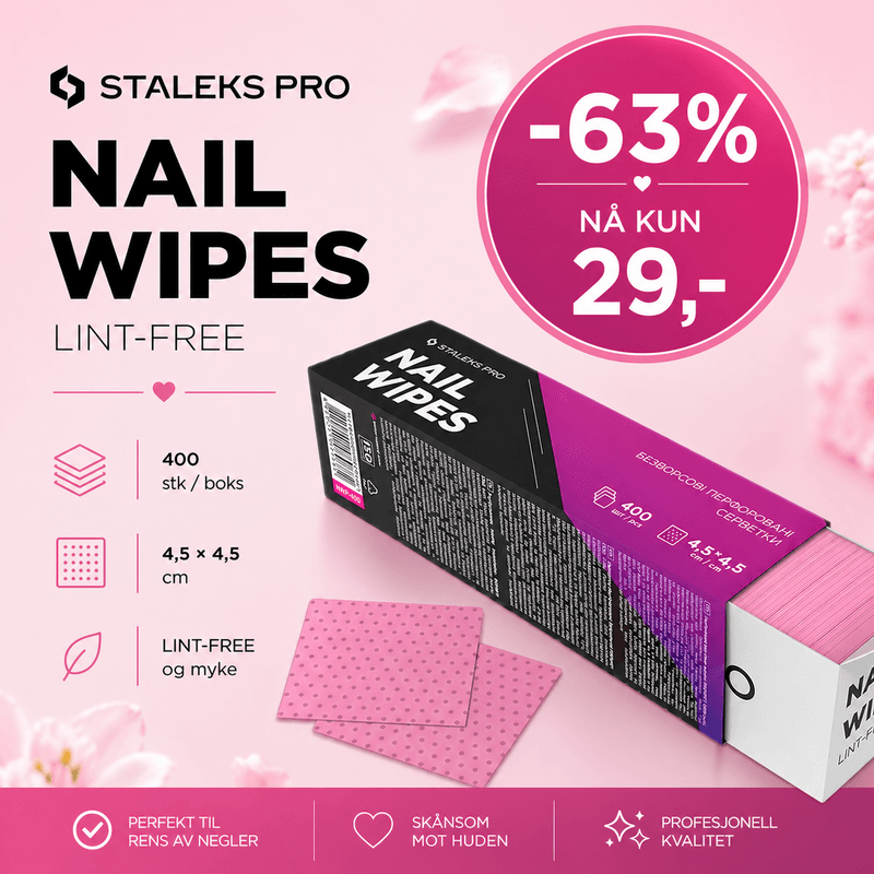 Staleks Perforated Lint-Free Wipes EXPERT 400 stk. (WE-400)