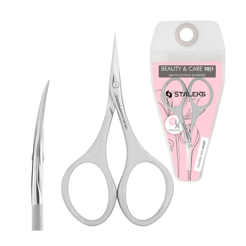 Neglebåndsaks BEAUTY & CARE 10 TYPE 1 Matt (Matte cuticle scissors BEAUTY & CARE SBC-10/1)