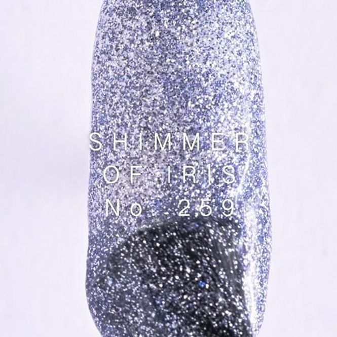 Hovedbilde Gel Nail Polish 259 – Shimmer of Iris (10 ml)