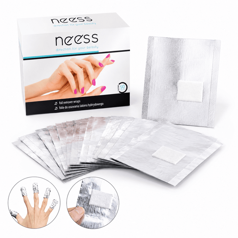 Soak Off Gel Wraps 50 stk