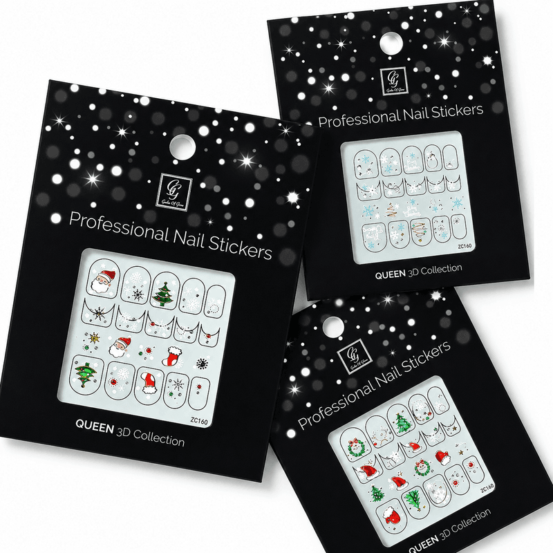 Nail Stickers – Christmas Queen Collection