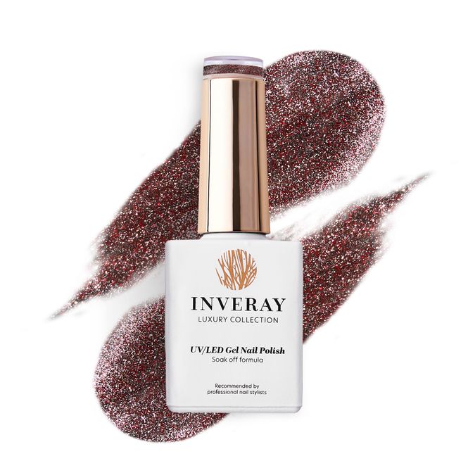 Hovedbilde Gel Nail Polish 274 – Ruby Aura Cat Eye (10ml)