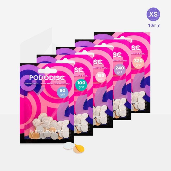 Hovedbilde Podo Disc Pro XS - 10mm, 50 stk. (Velg korning)