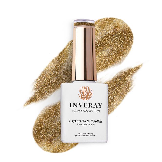 Hovedbilde Gel Nail Polish 264 – Fortuna’s Gold (10 ml)