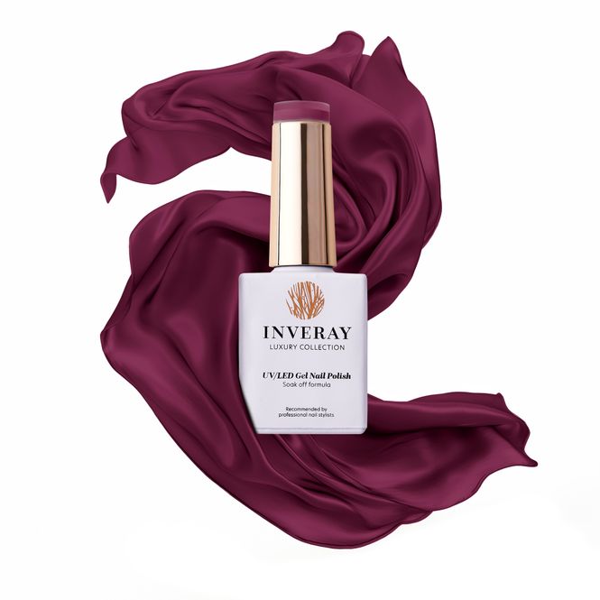 Hovedbilde Inveray Gel Nail Polish 280 – Chocolate Berry (10ml)