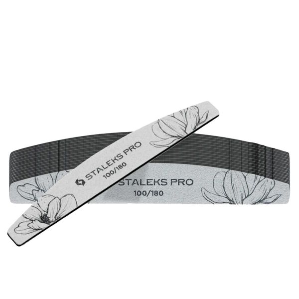 Hovedbilde STALEKS EXPERT Halvmåne Neglefil 100/180 grit (25 stk)