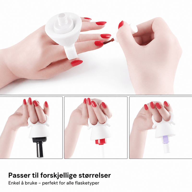 Finger - Flaskeholder for neglelakk ol.