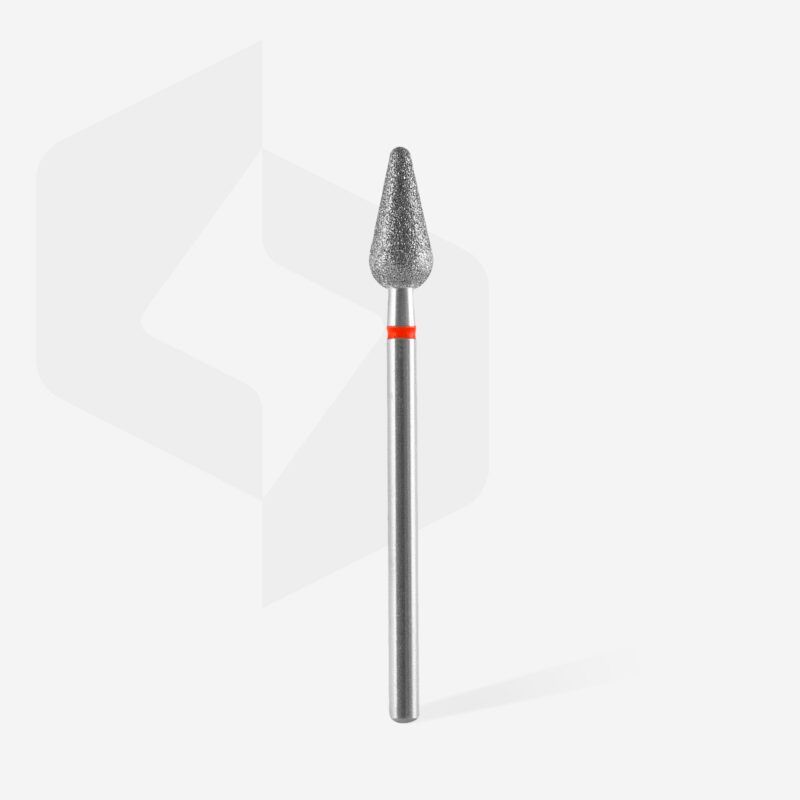 Drillbit Avrundet Pæreform - 5mm / 12mm - Fin grit