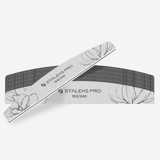 Hovedbilde STALEKS PRO EXPERT Halvmåne Neglefil 150/240 grit (25 stk)