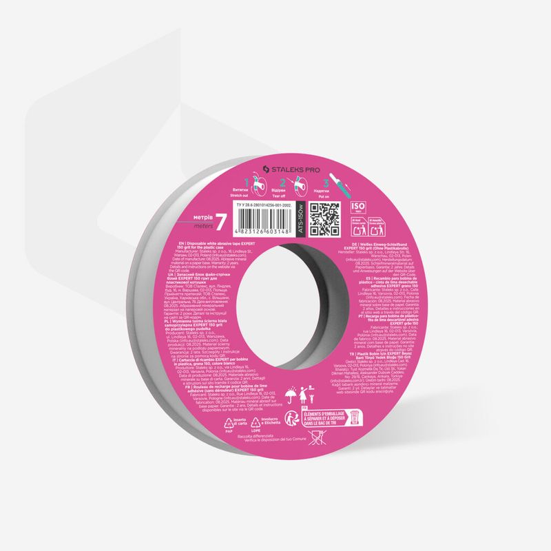 Staleks Pro Expert Refillrull - 150 grit (ATS-150W)