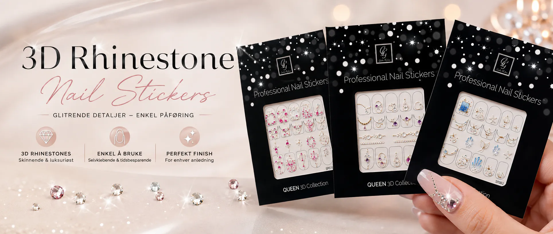 Nail Stickers – Glam Queen Collection
