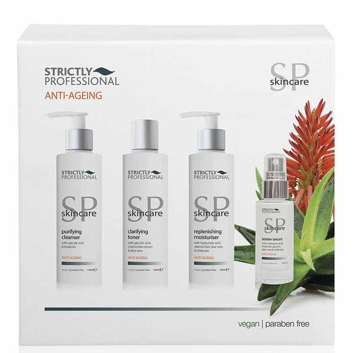 Anti-Ageing Skincare Kit fra Strictly Professional