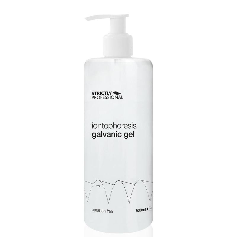Iontophoresis Galvanic Gel 500ml - Strictly Professional