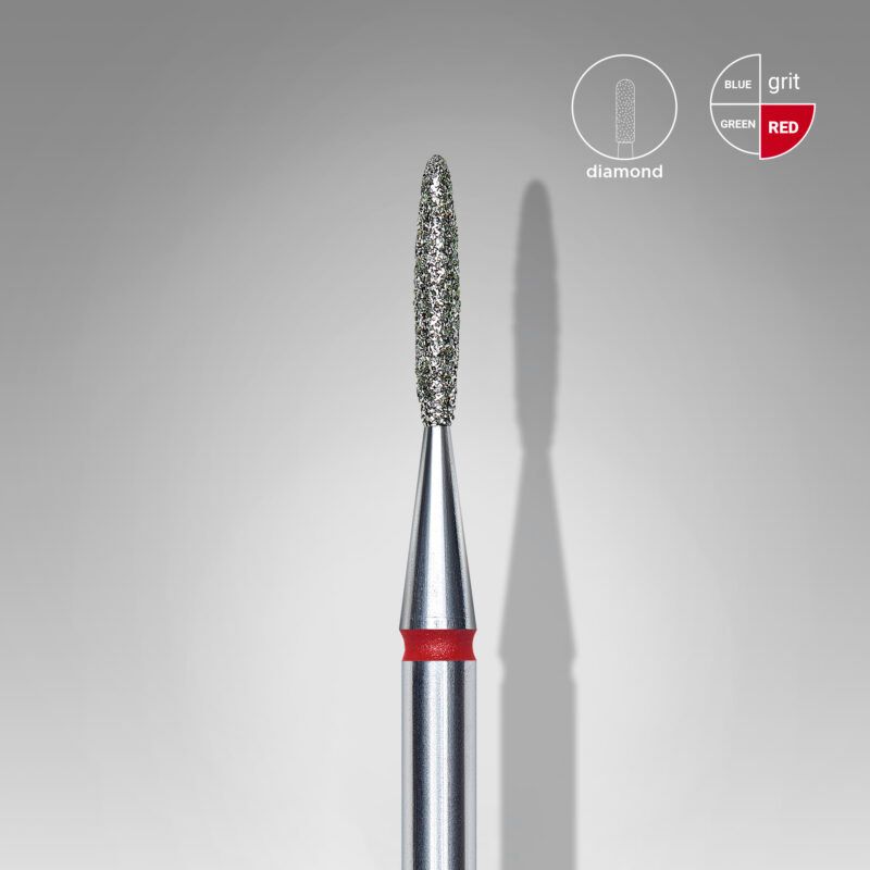 Drillbit Flamme - 1,4mm / 8mm - Fin grit